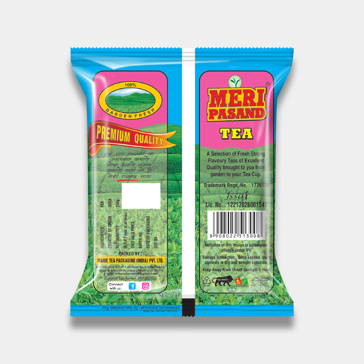 Marie Pasand Chai Dust Tea 250g Pack – Extra Strong Tea